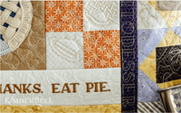 
              Sweet as Pie Bench Pillow - Machine Embroidery CD
            