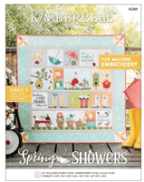 
              Kimberbell Spring Showers Quilt - Machine Embroidery CD
            